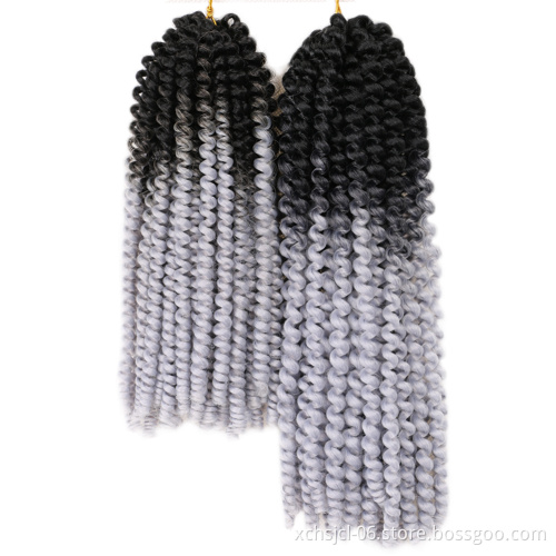 12 Inches Spring Twist Braiding Hair Crochet Braids Synthetic Hair Extensions for Beauty